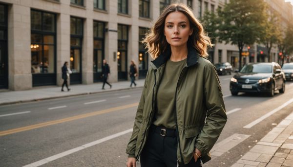Comment être élégante avec une veste coupe-vent chic ?