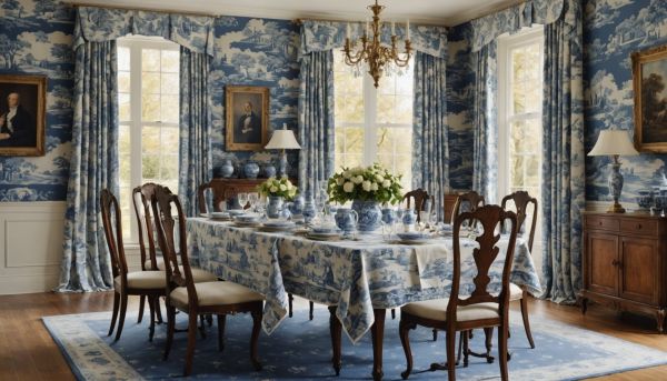 Toile de jouy : élégance intemporelle pour votre table