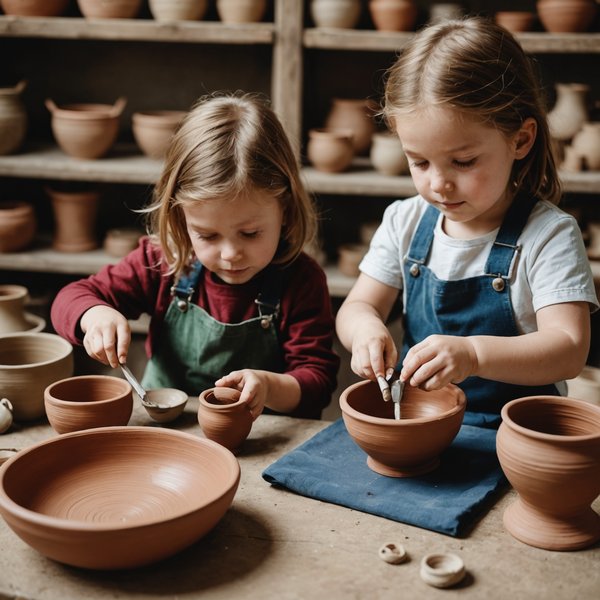 Comment créer un atelier de poterie pour enfants?