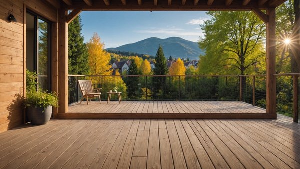 Les avantages indéniables d'une terrasse en bois sur plots